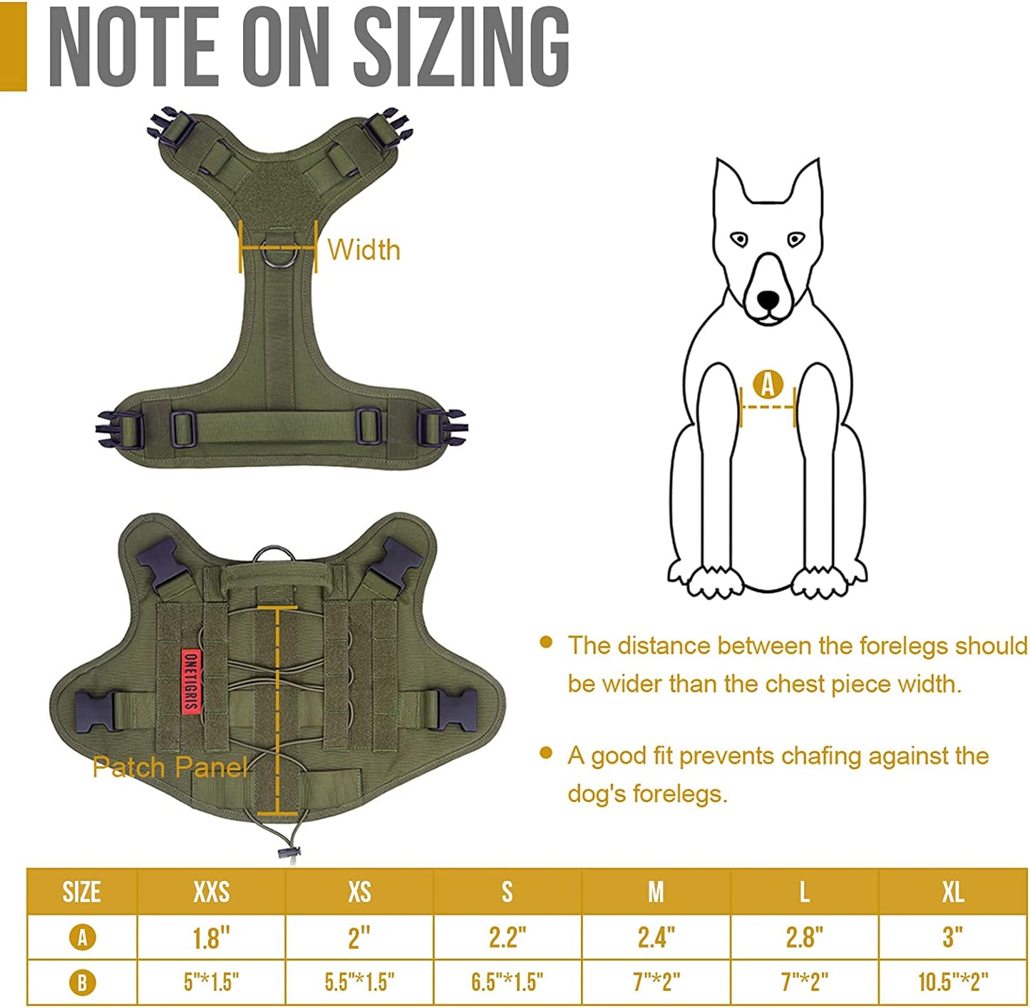 Tactical Dog Harness 