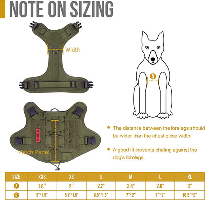 Tactical Dog Harness 
